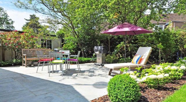 Hagen voor een moderne tuin